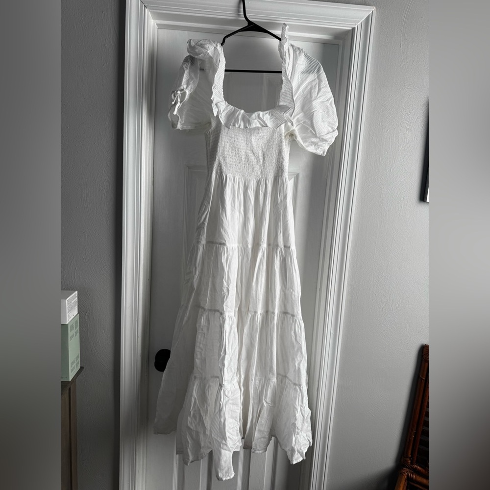 Hill House Corinne Nap Dress in Shadow Stripe